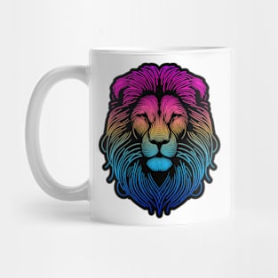 Lion Sketch RGB Mug